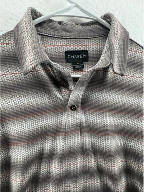 Chase 54 Performance Golf Polo Snake Snakeskin AOP Mens Medium